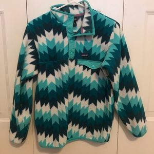 Patagonia Girls’ Lightweight SnapT Fleece Pullover